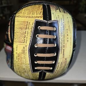 This image shows a Hamleys Football World Cup Collection football.**